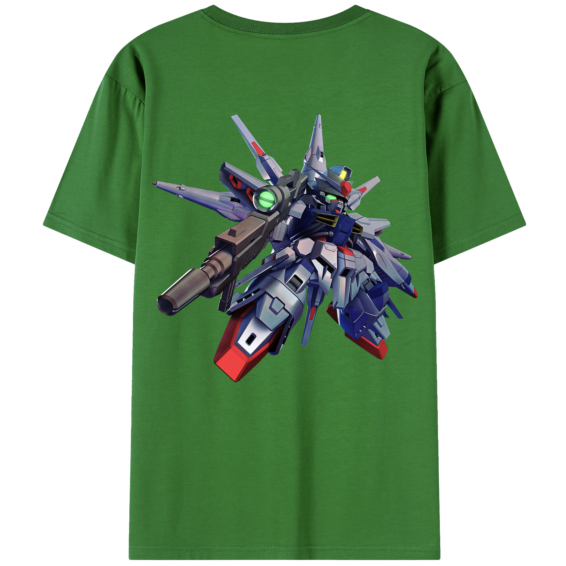 （画像用） 機動戦士ガンダム Mobile Suit Gundam レディース半袖Tシャツ(バックプリント)